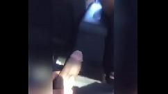 Uber driver playin with my dick