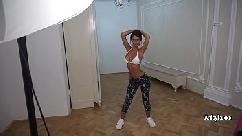 Home fitness with hot busty pornstar anisyia