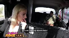 Female fake taxi big tits sexy blonde fucked by her first big black cock