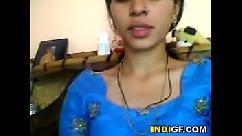 Indian teen from my school reveals her tits